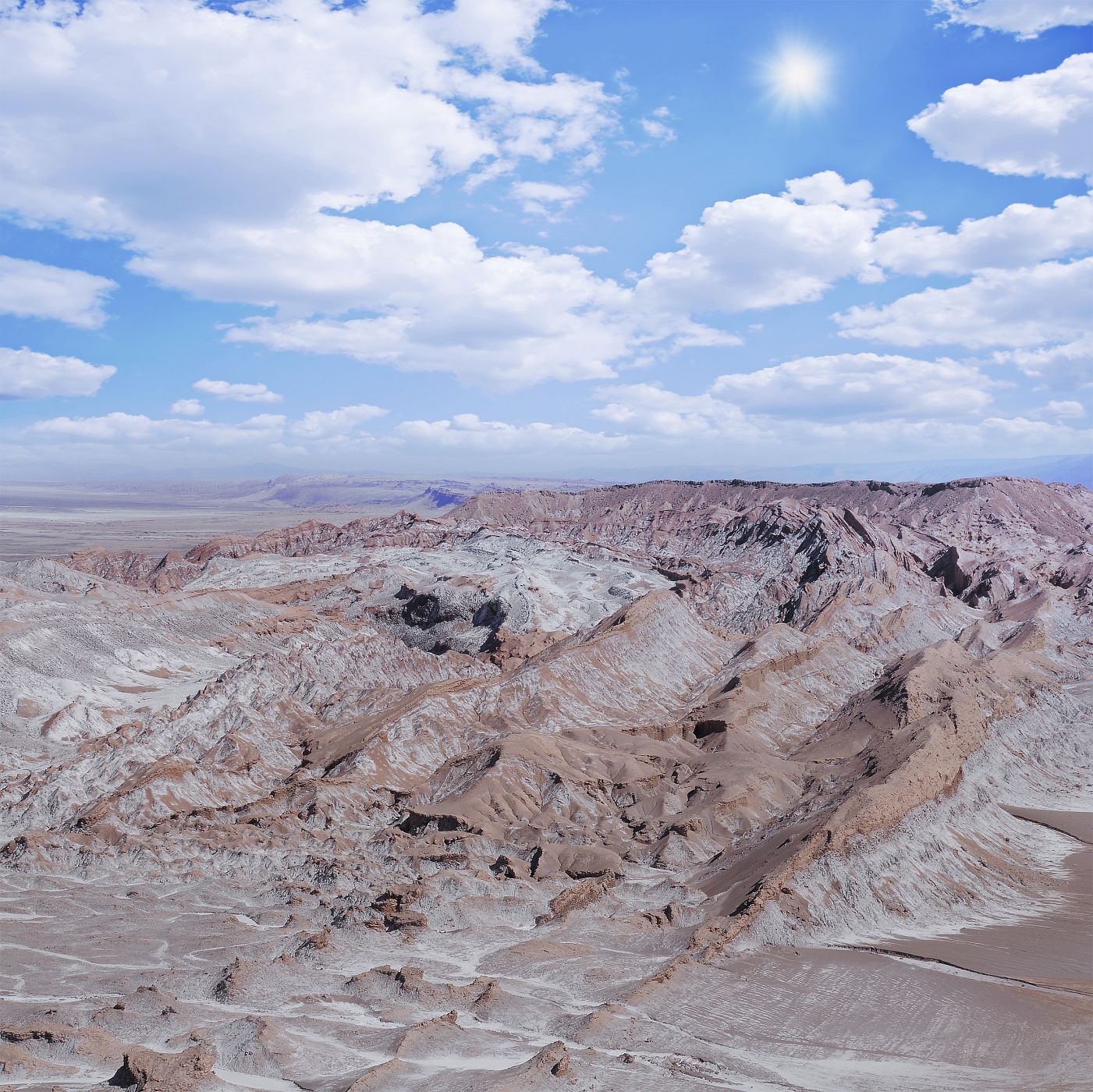 El Valle de la Muerte en el desierto de Atacama (Chile).
