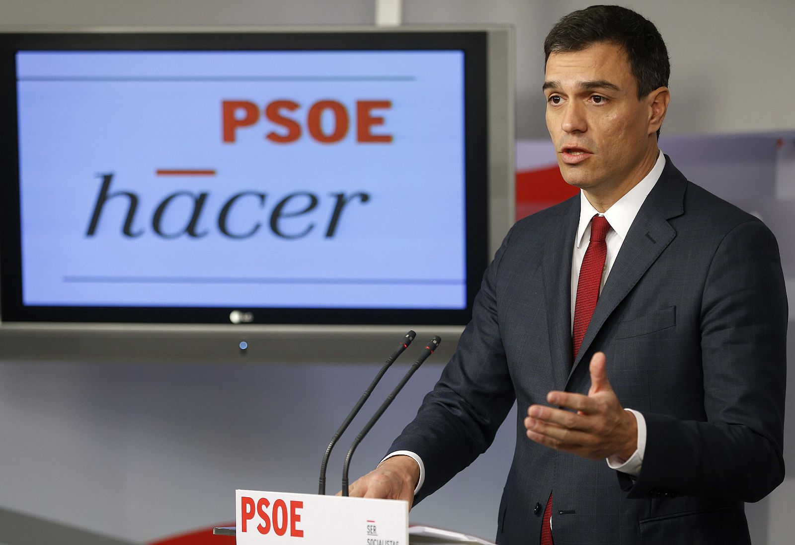 El secretario general del PSOE, Pedro Sánchez, en una imagen de archivo.