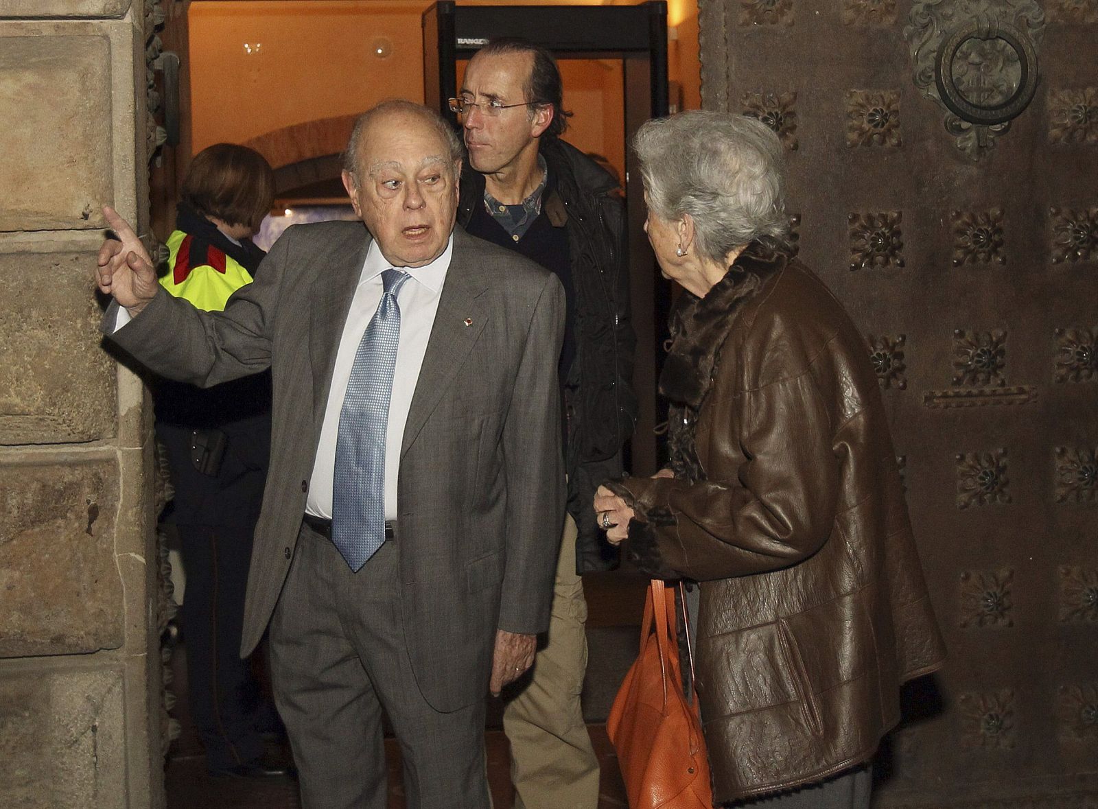 El expresidente catalán Jordi Pujol y su esposa, Marta Ferrusola.
