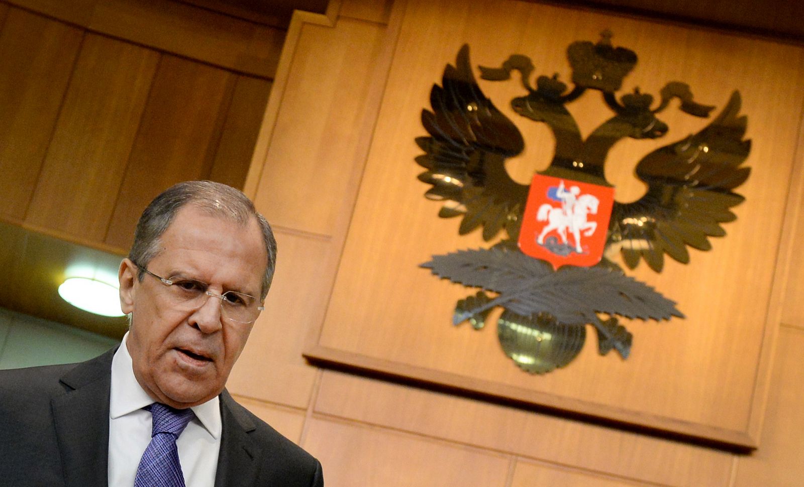 El ministro de Exteriores de Rusia, Serguey Lavrov