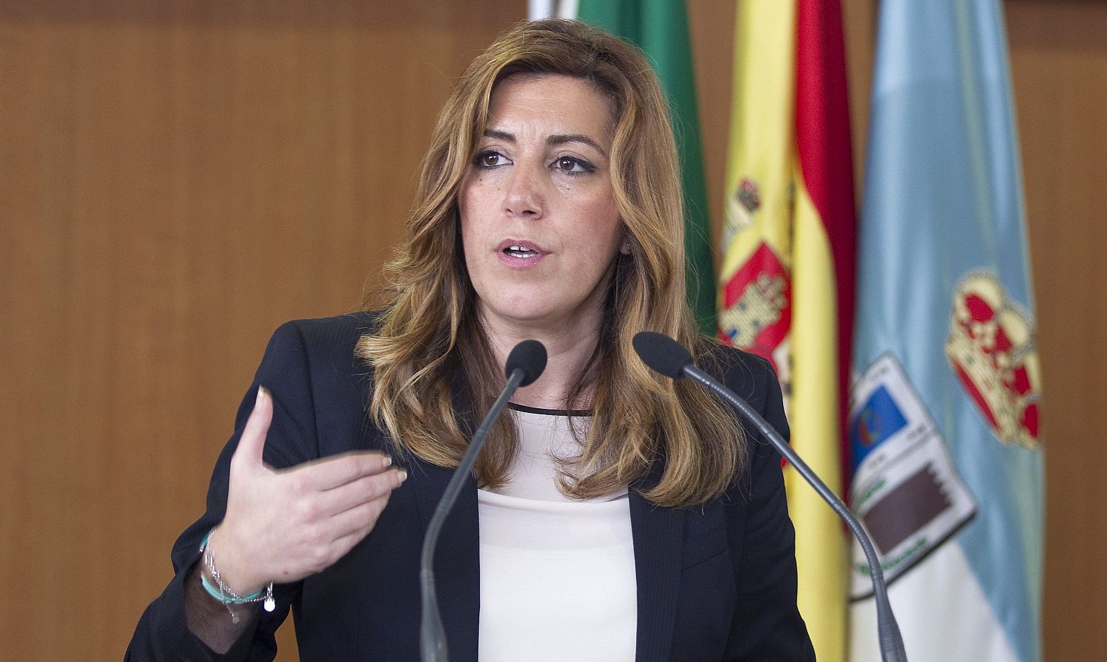 La presidenta de la Junta de Andalucía, Susana Díaz, en una imagen de archivo.