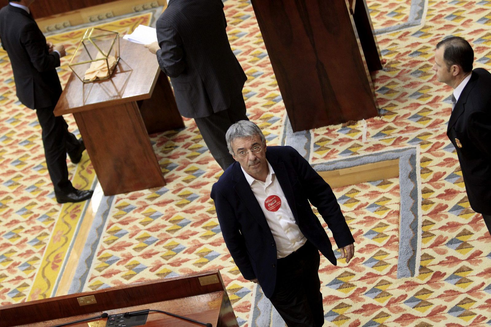El portavoz de IU en la Asamblea de Madrid, Gregorio Gordo.