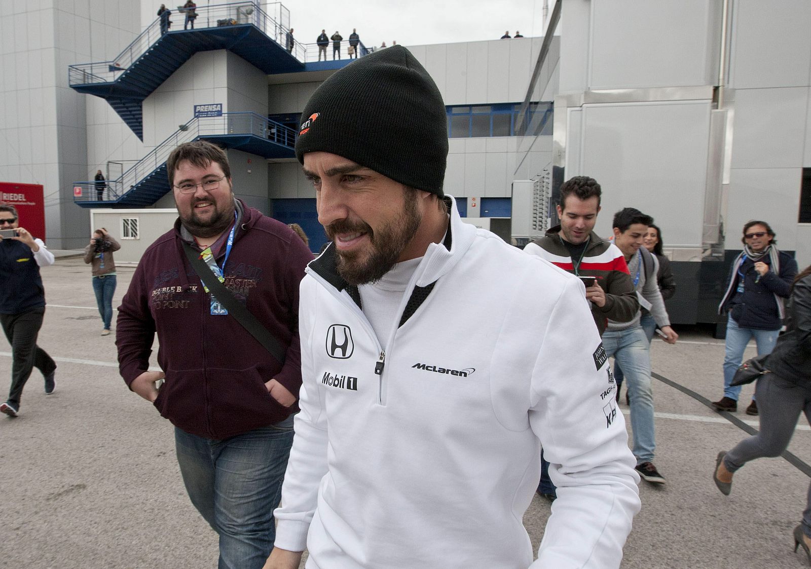 El piloto español del equipo McLaren Honda, Fernando Alonso.