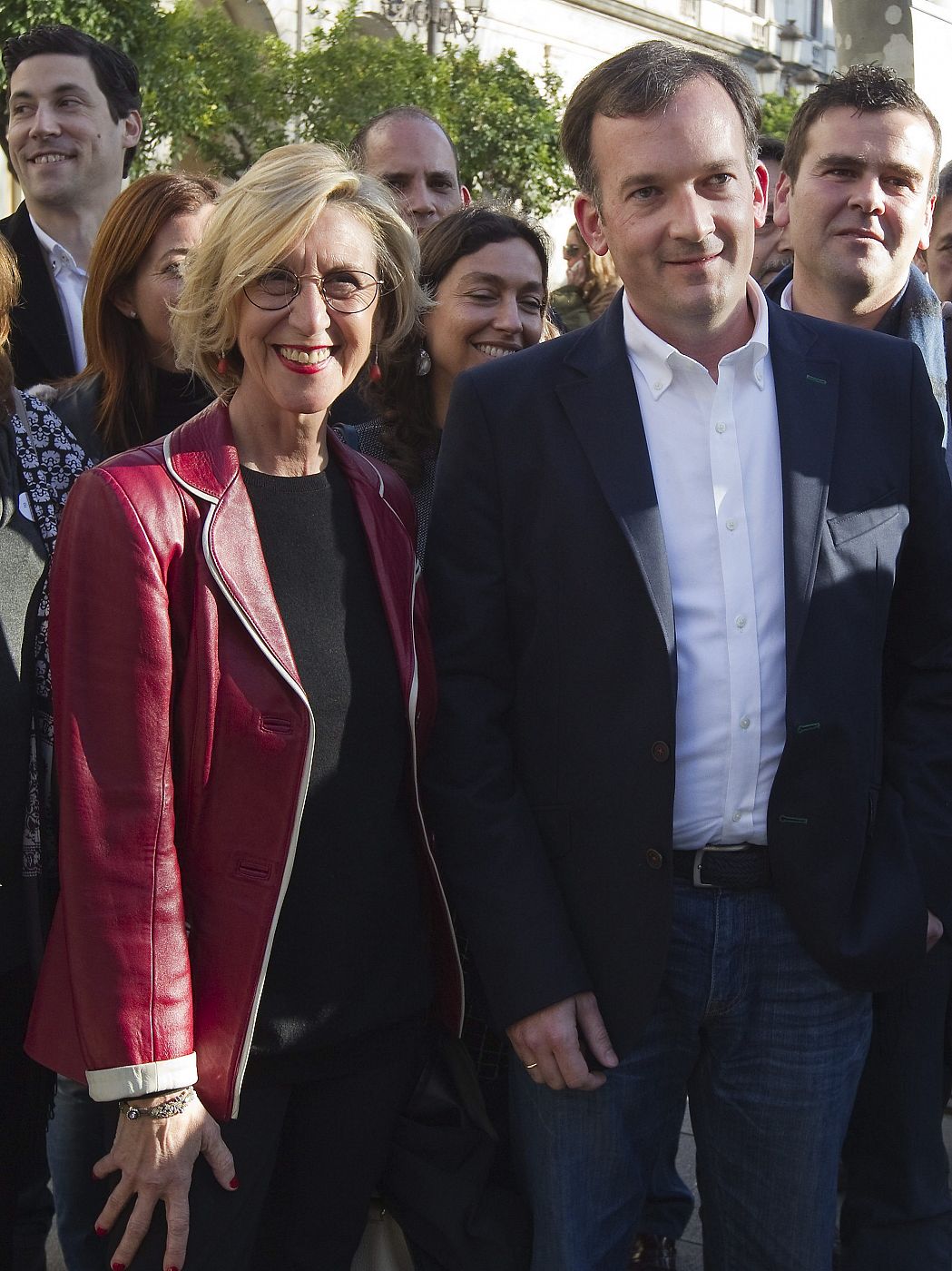 Díez presenta al candidato a la Junta de Andalucía por UPyD, Martín de la Herrán