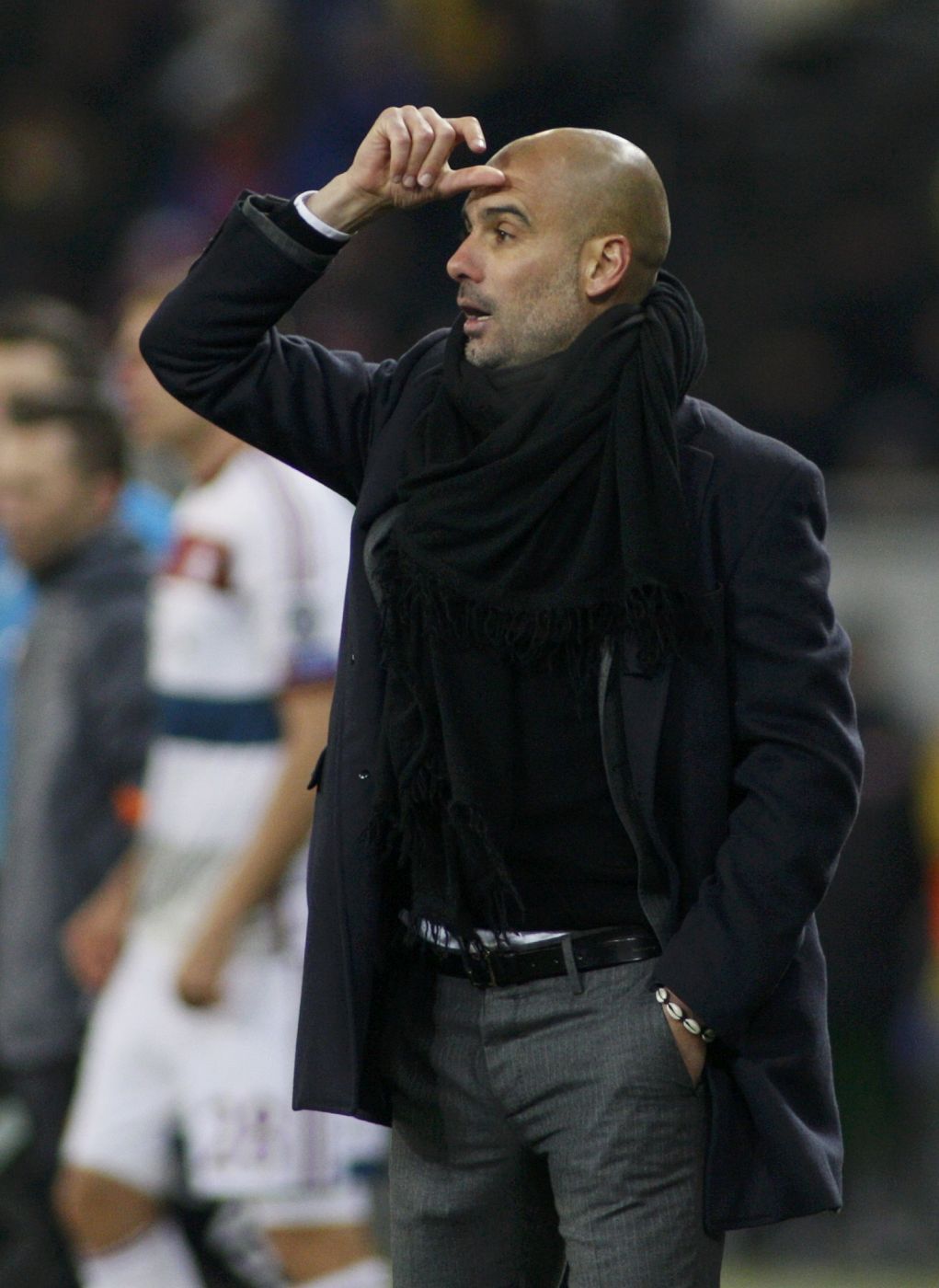 El entrenador del Bayern de Múnich, Pep Guardiola.