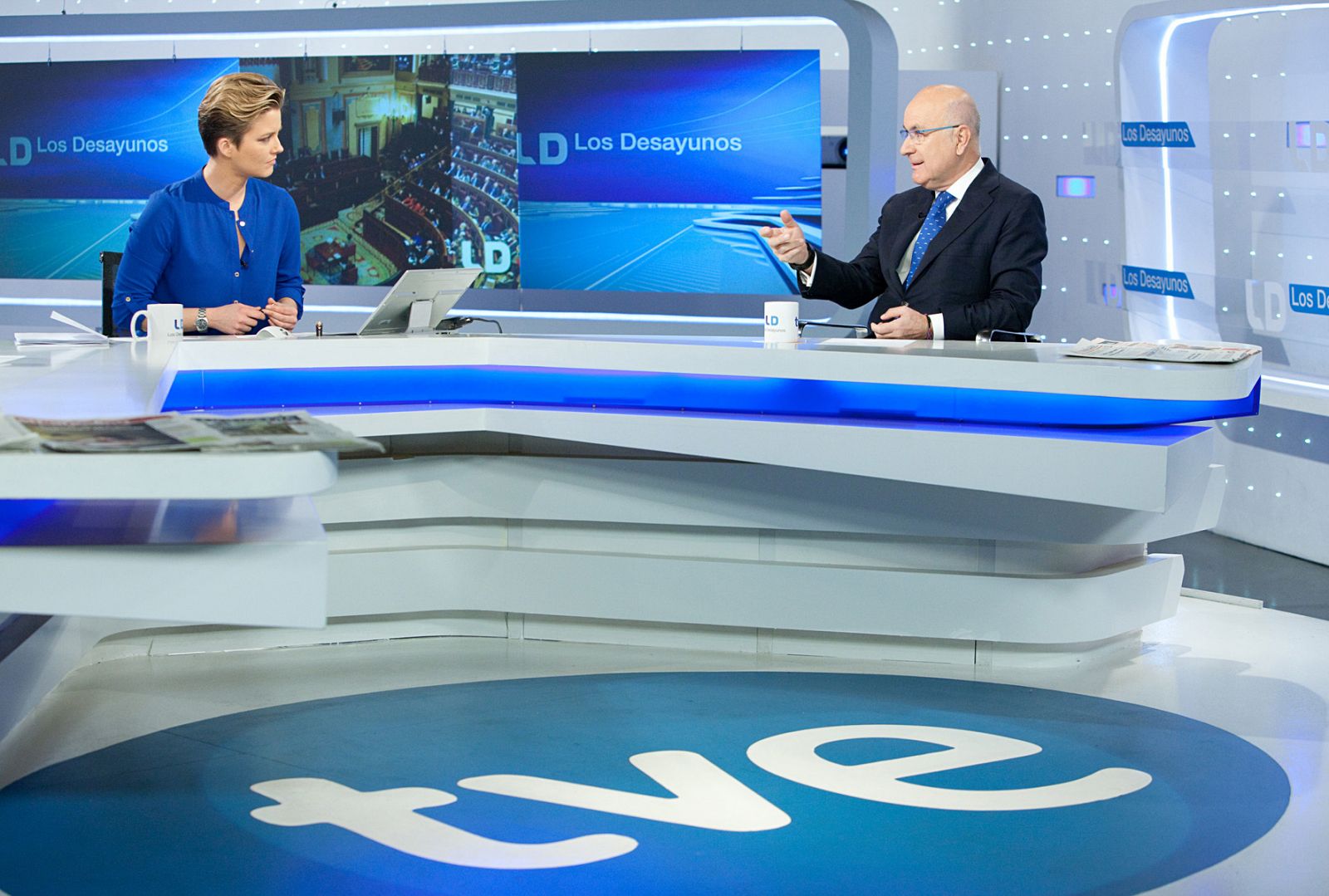 María Casado y Josep Duran i Lleida