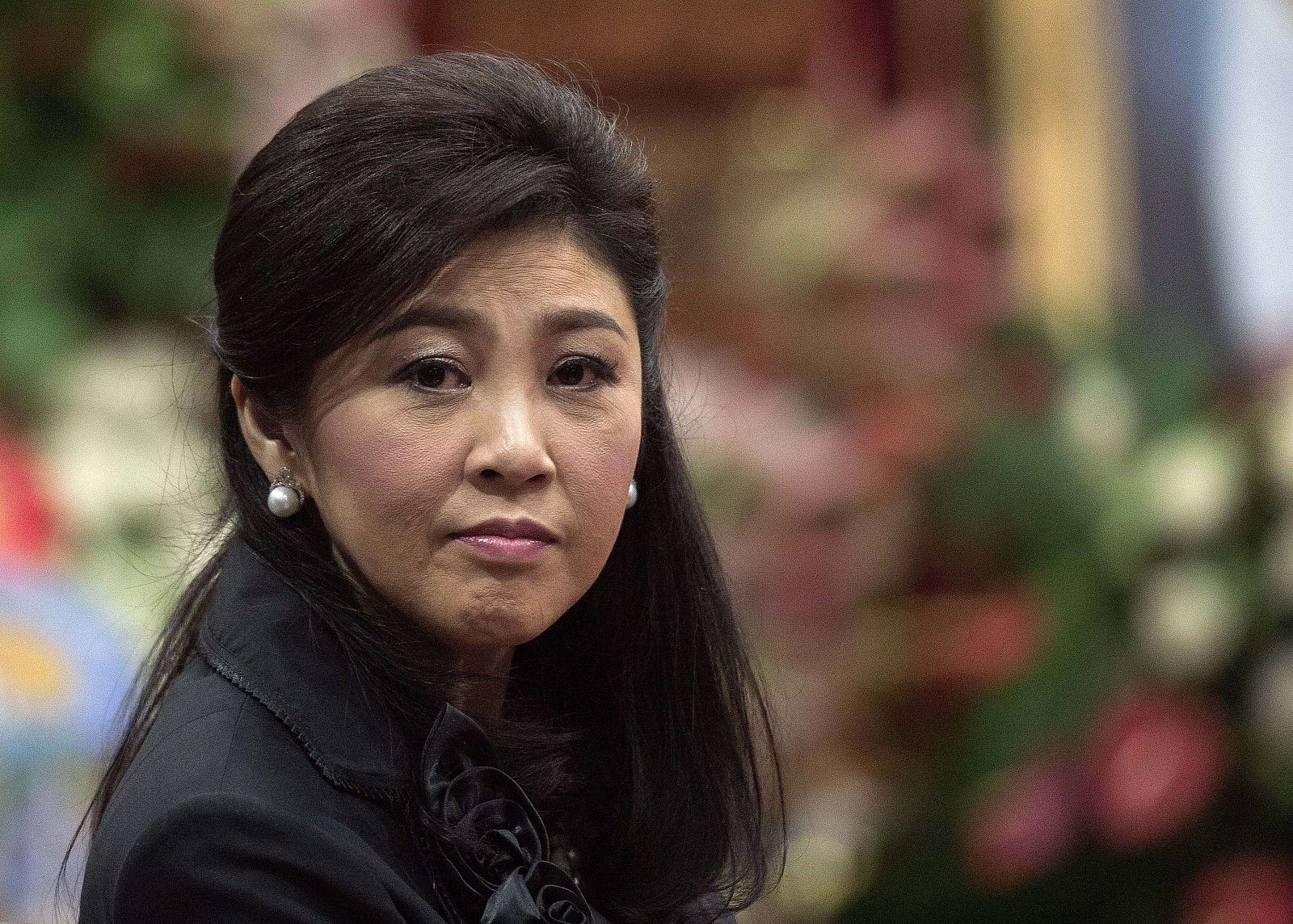 Fotografía de archivo de la ex primera ministra de Tailandia Yingluck Shinawatra