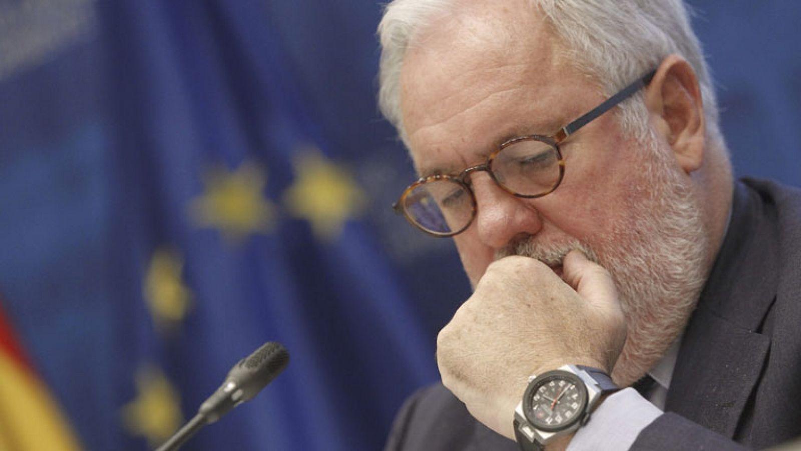 El comisario europe de Acción por el Clima y la Energía, Miguel Arias Cañete.