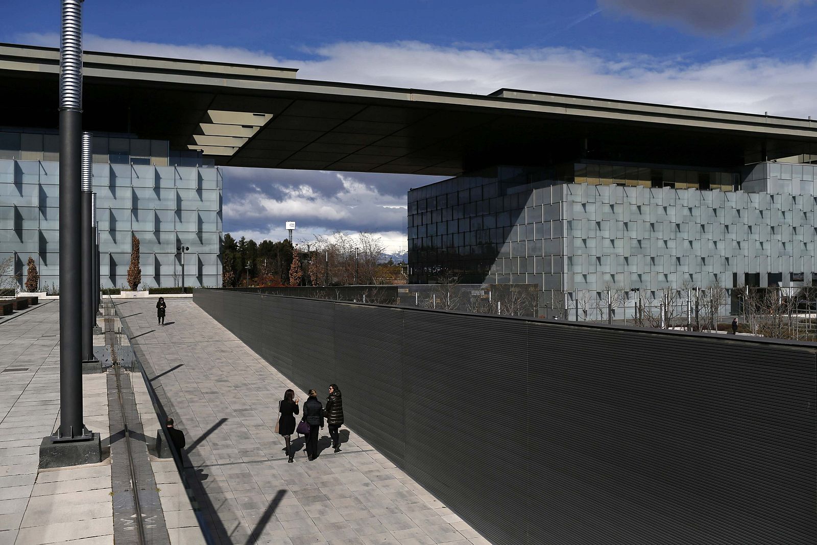 Oficinas centrales de Telefónica en Madrid.