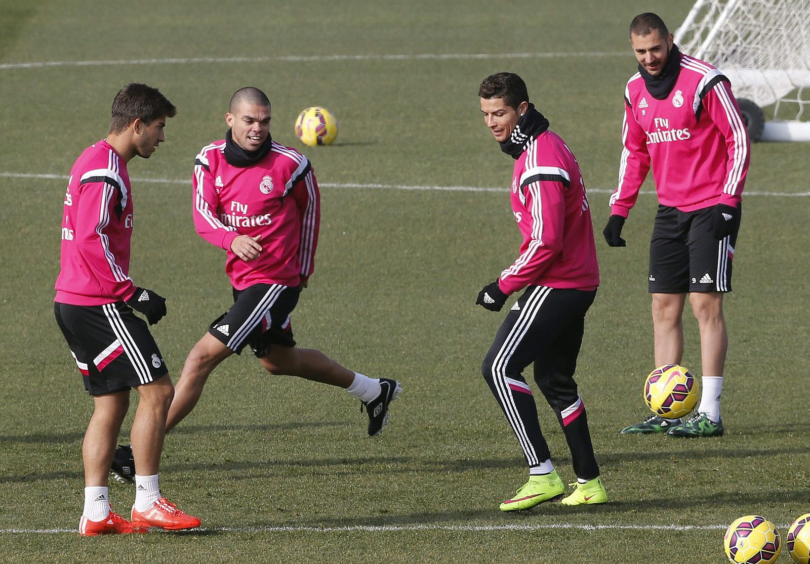 ENTRENAMIENTO REAL MADRID