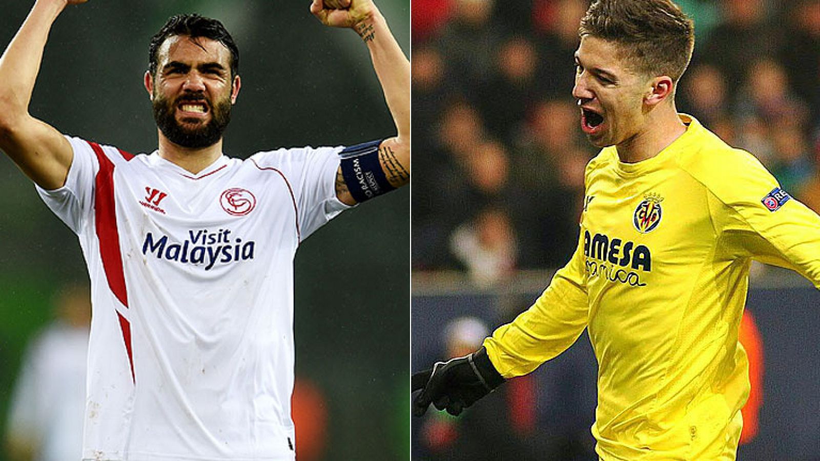 Sevilla y Villarreal se enfrentarán en octavos de Europa League.