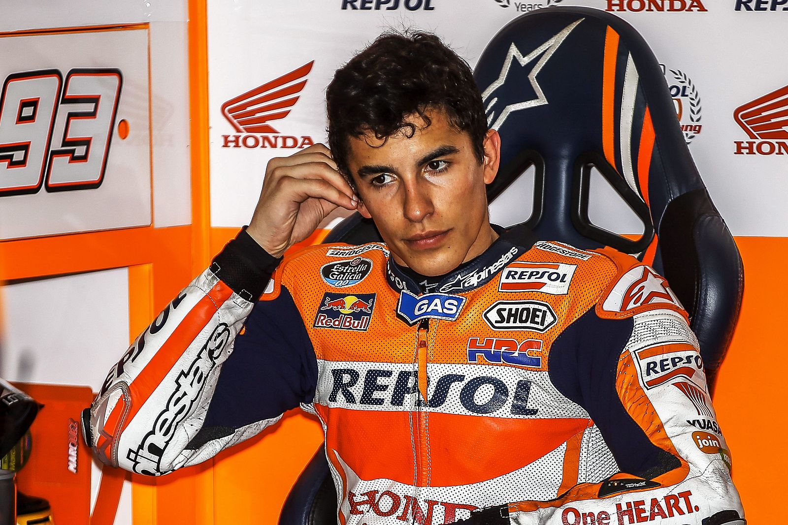 El piloto español de MotoGP Marc Marquez