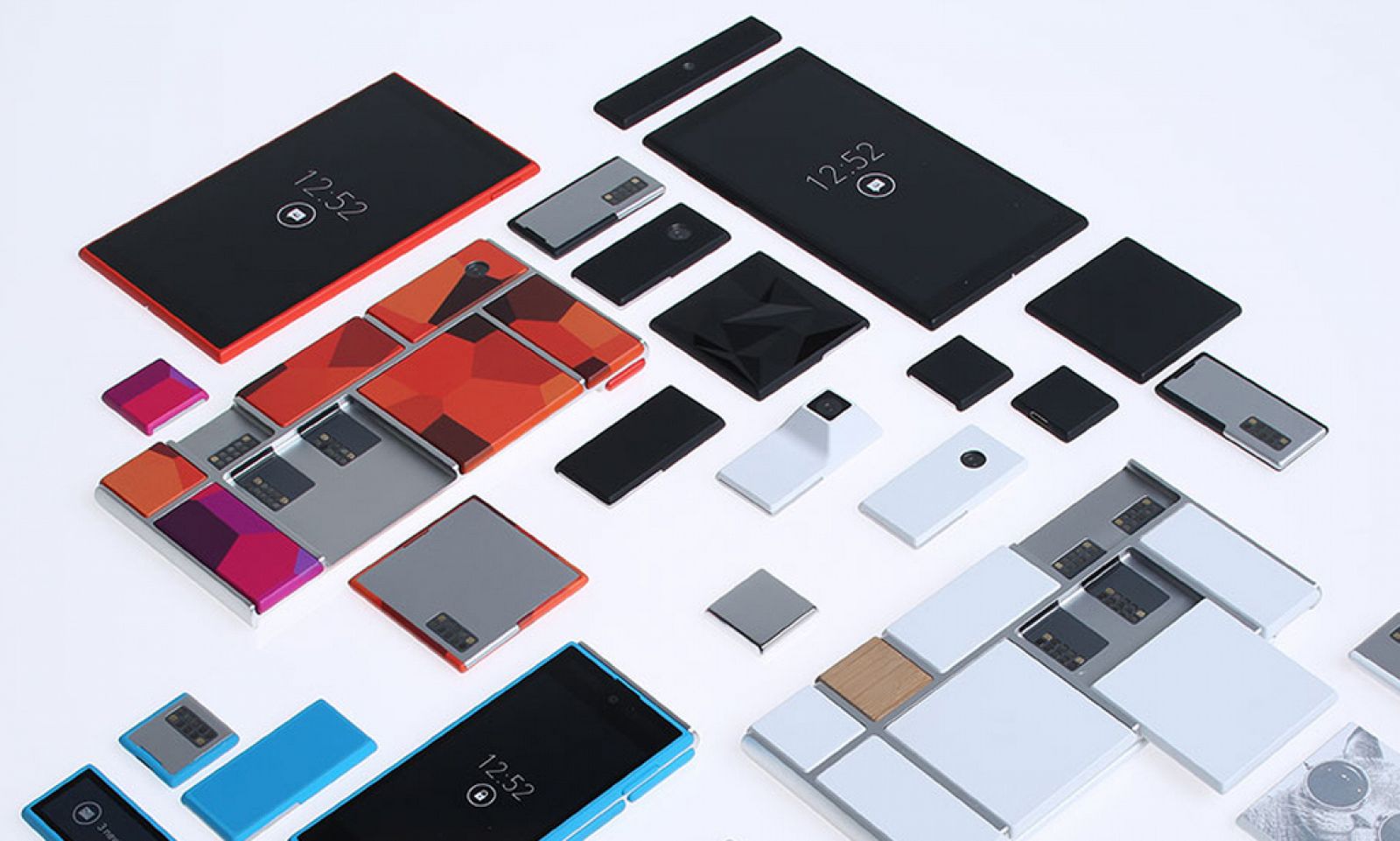 El dispositivo de Project Ara, un móvil modular.