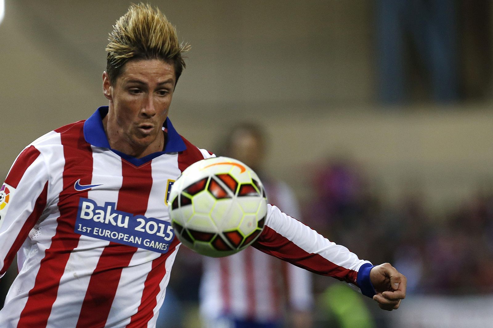 El delantero del Atlético de Madrid Fernando Torres.