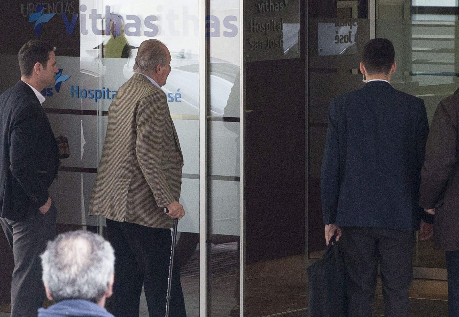 El rey Juan Carlos se somete a una revisión médica en Vitoria que revela su buen estado de salud