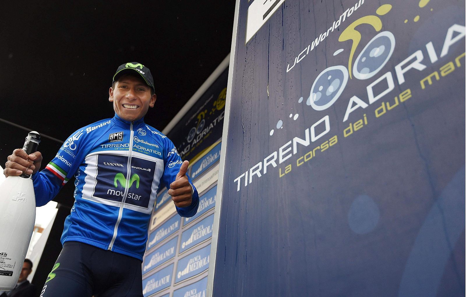 Nairo Quintana se ha proclamado ganador de la Tirreno - Adriático.