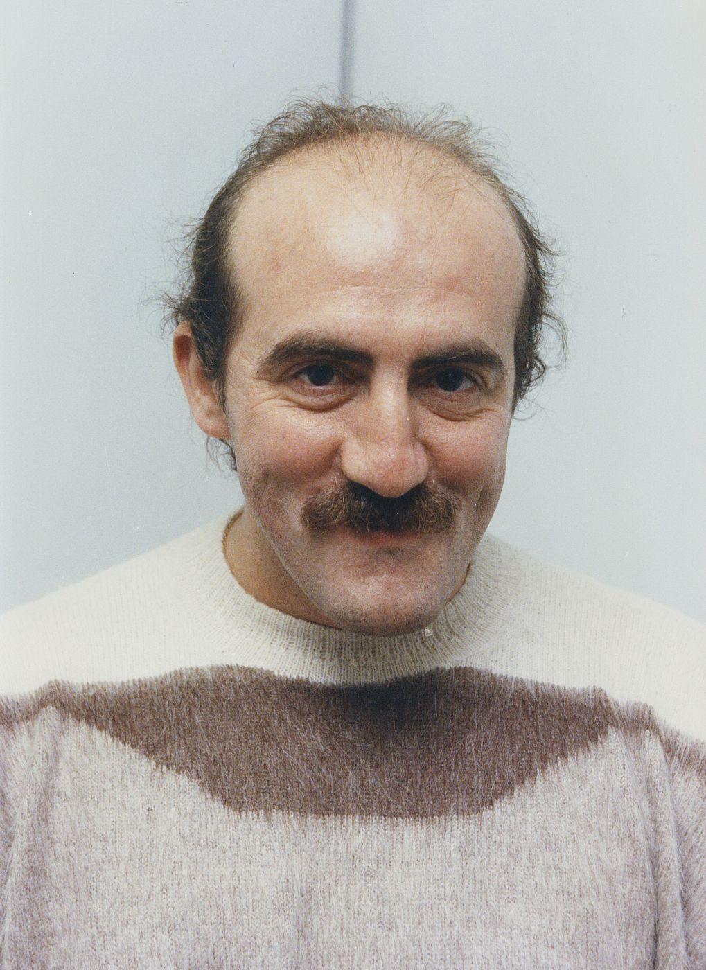 Pedro Reyes en los estudios de TVE en una imagen de 1993.