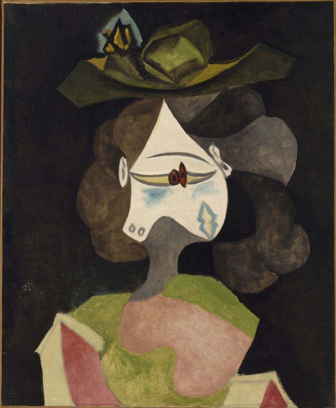 'El sombrero de flores' (10/04/1940). Picasso Pablo. Donativo de Louise y Michel Leiris, 1984.