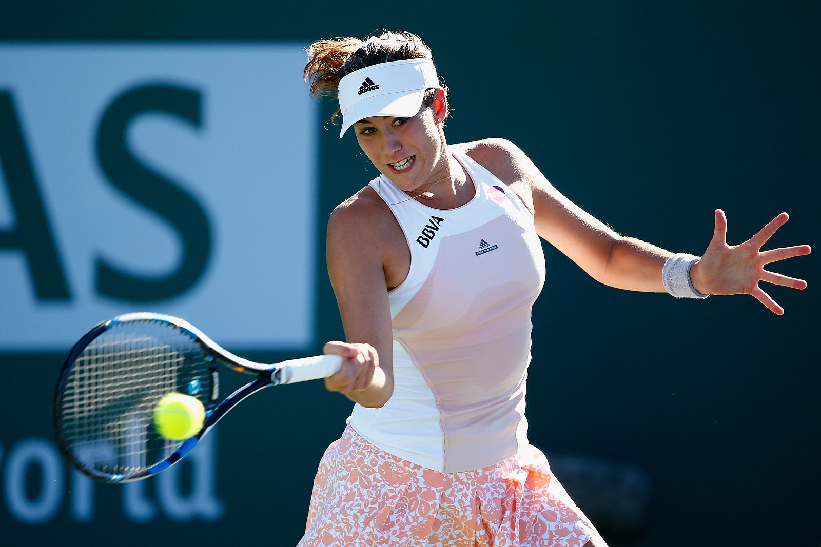 La tenista española Garbiñe Muguruza