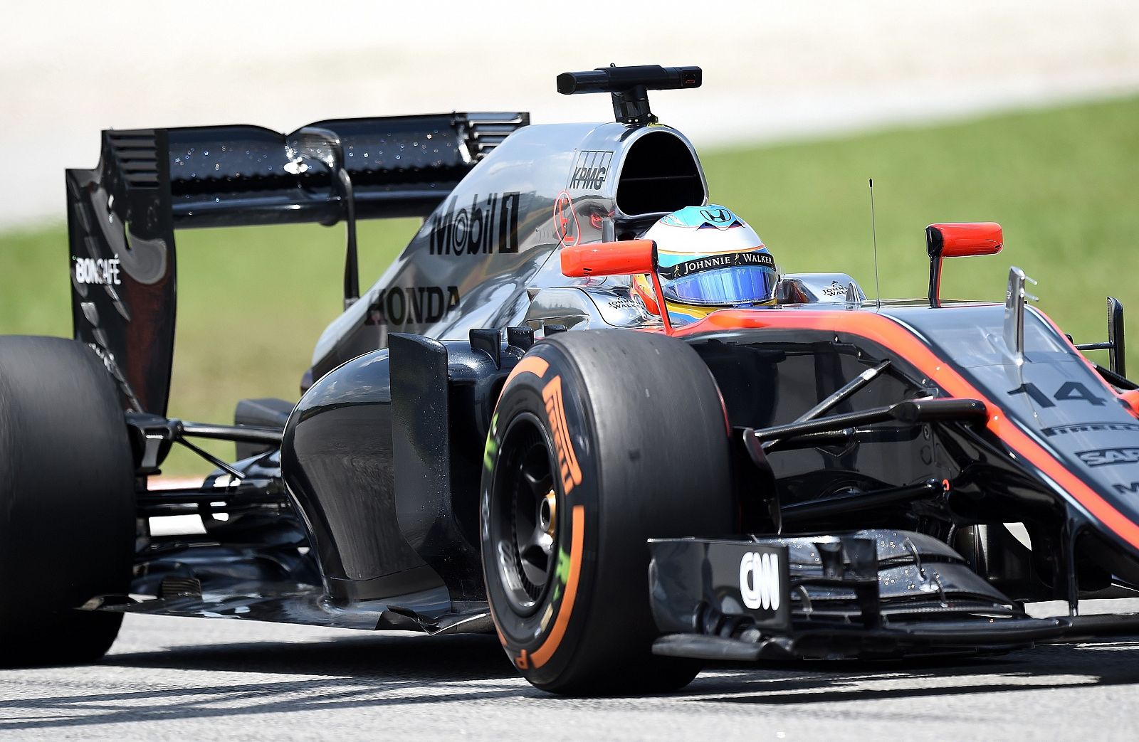 El piloto español de McLaren Honda, Fernando Alonso.