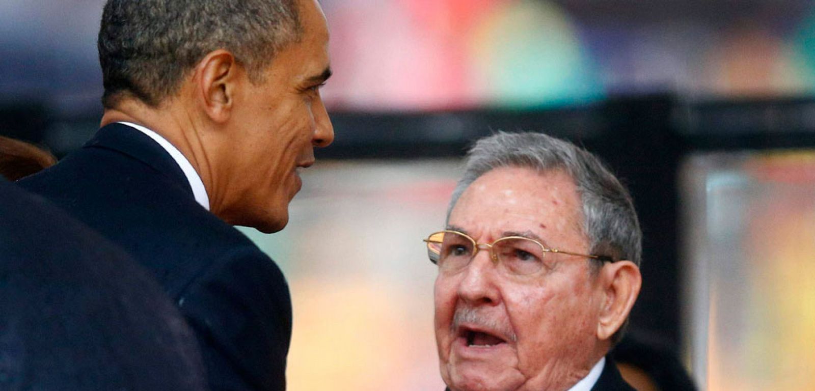 Imagen de archivo de Barack Obama y Raúl Castro. 