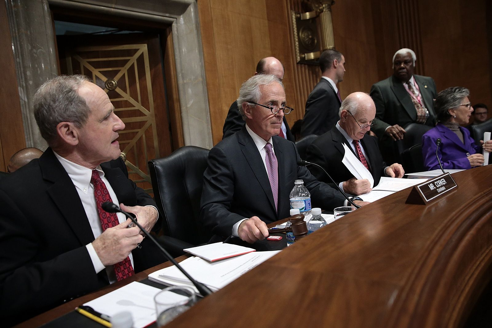 Reunión del Comité de Relaciones Internacionales del Senado de Estados Unidos en Washington.