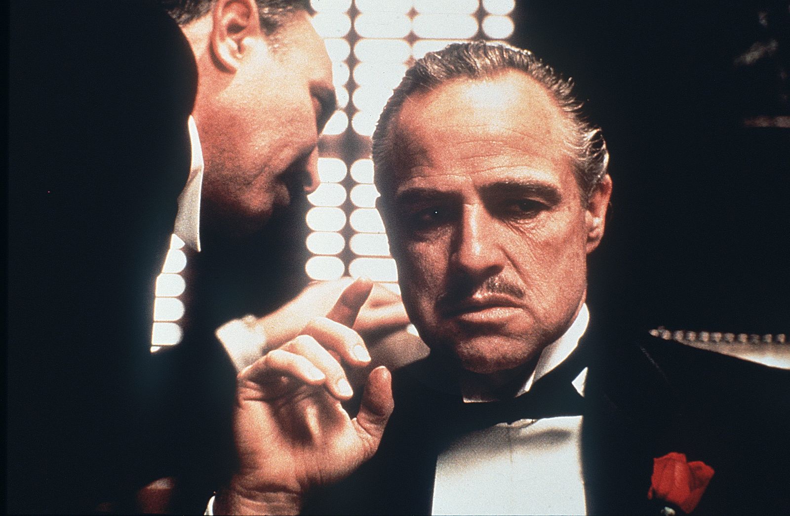 Marlon Brando caracterizado como Vito Corleone en 'El Padrino' (1971), el mayor éxito comercial de la carrera de Francis Ford Coppola.