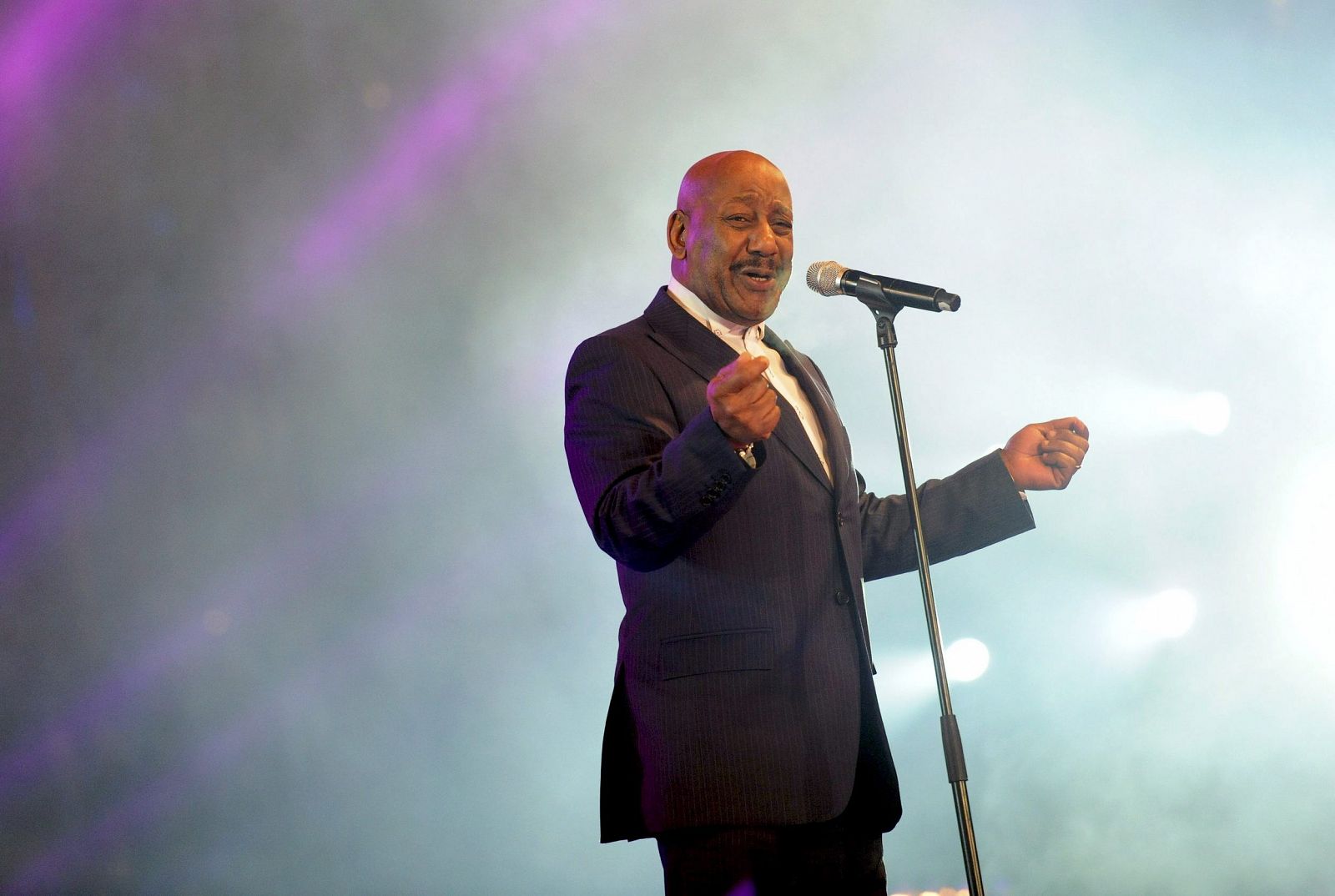 El cantante Errol Brown en una imagen de 2011