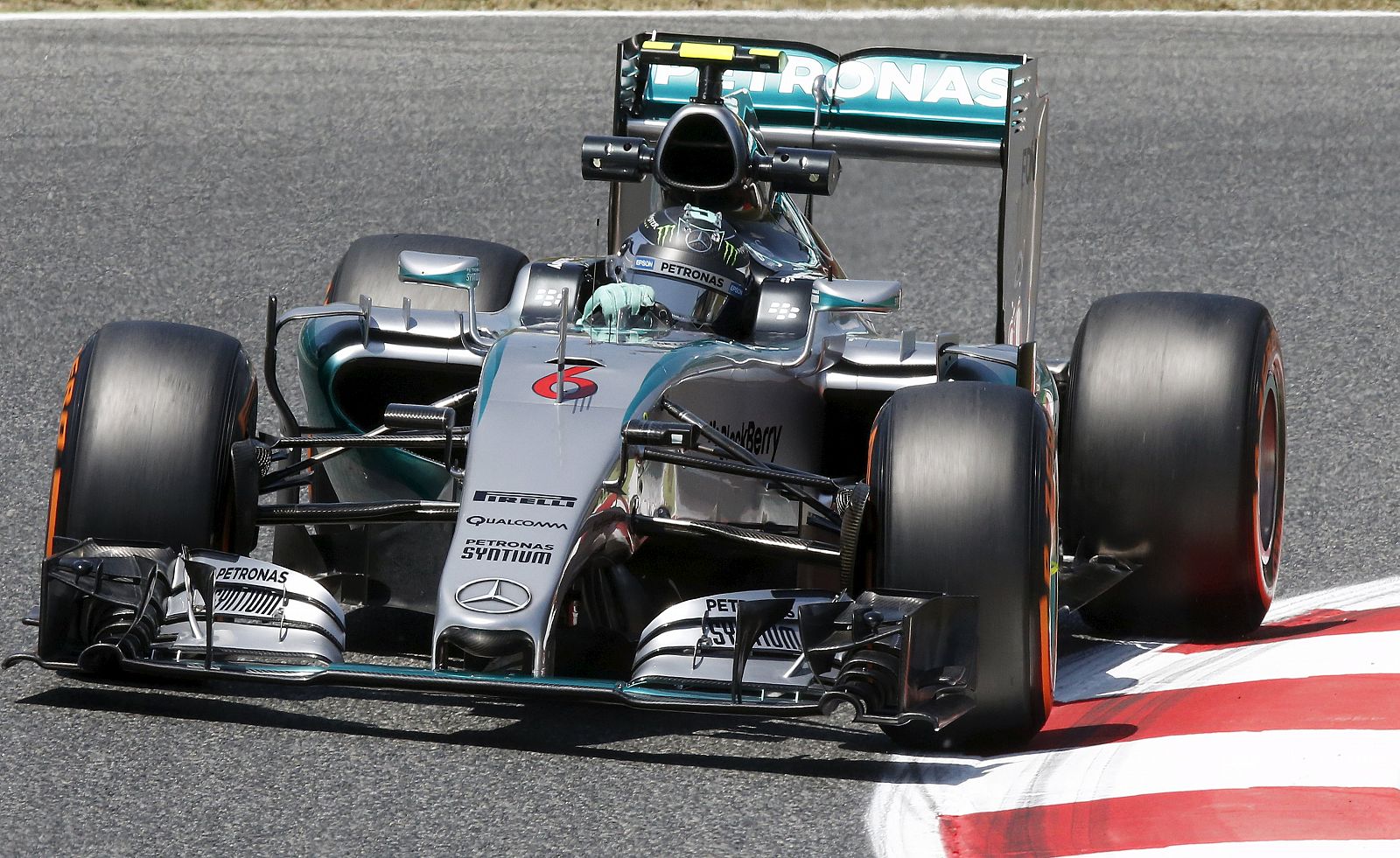 Nico Rosberg ha marcado el mejor tiempo de la jornada con su Mercerdes.