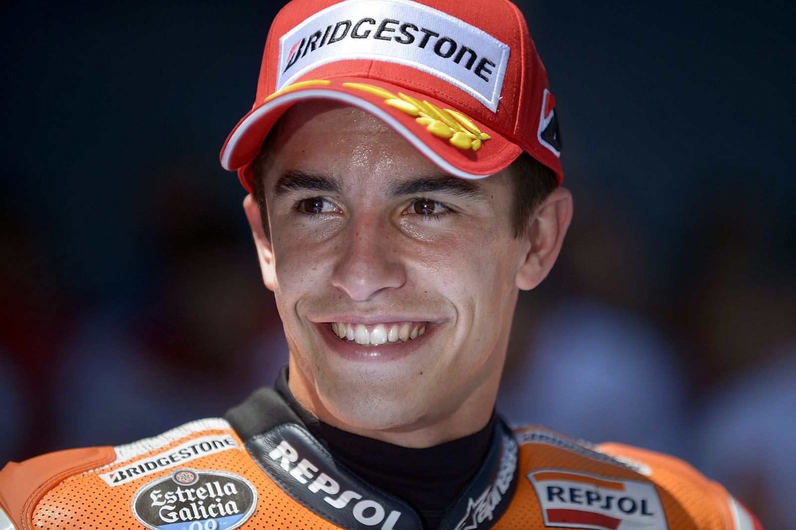 El piloto de Honda Marc Márquez.