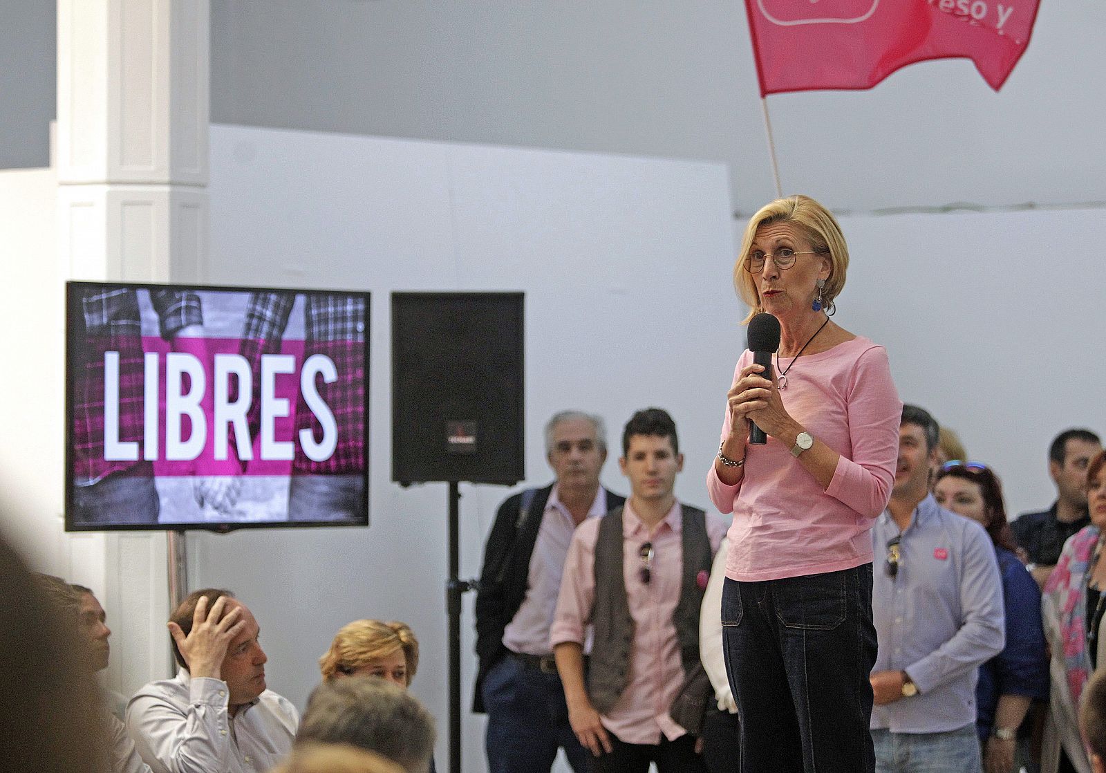 ACTO CENTRAL DE CAMPAÑA DE UPYD EN MADRID