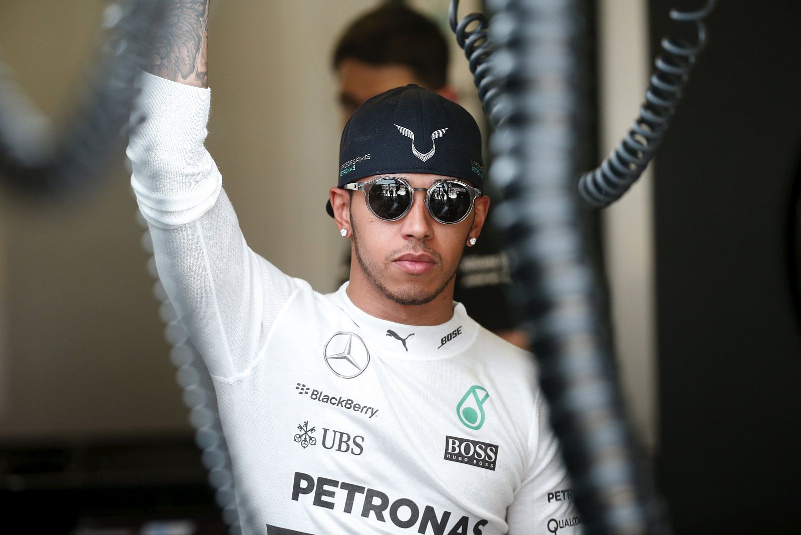 El piloto de Mercedes y actual campeón del mundo, Lewis Hamilton