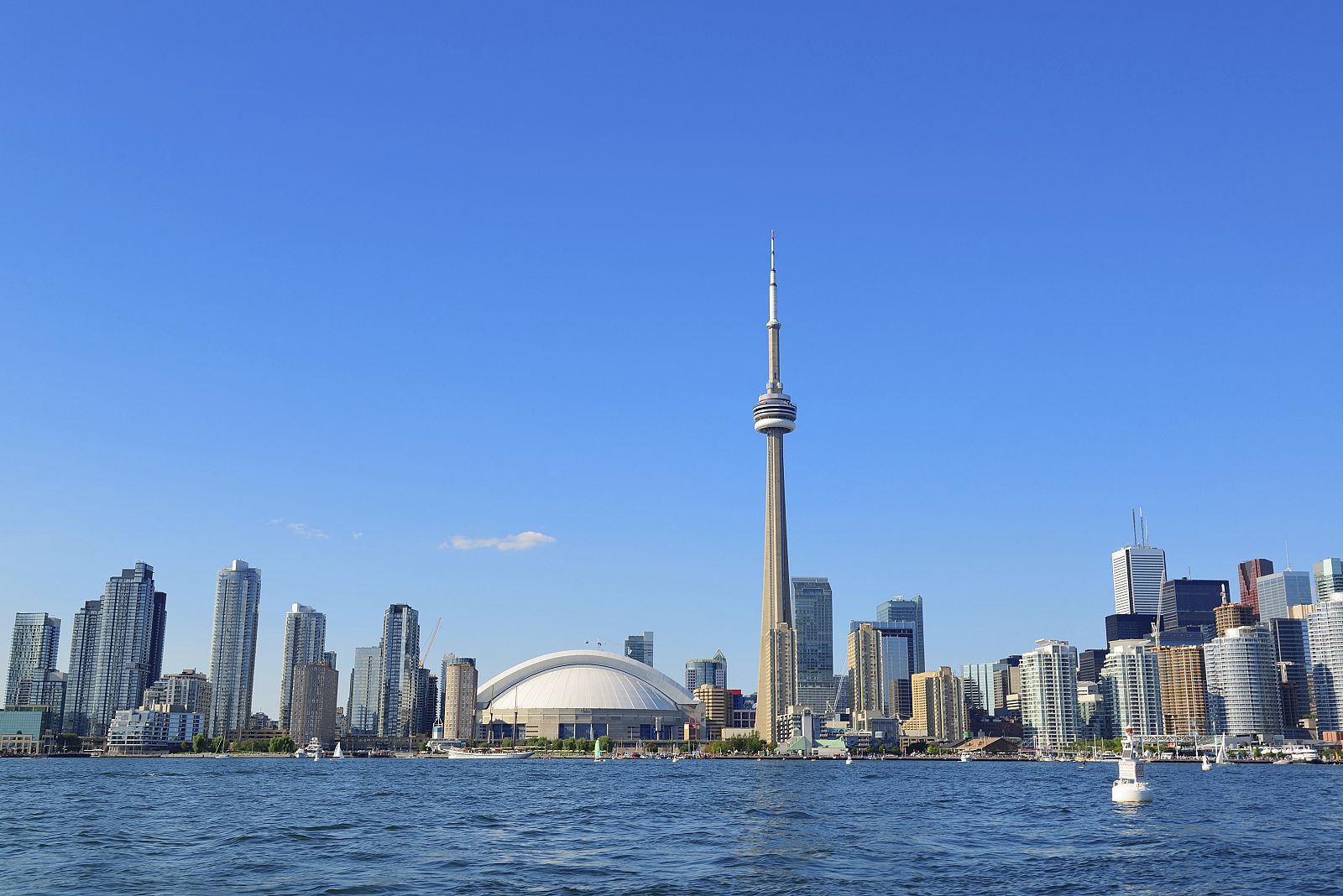 Panorámica de la ciudad canadiense de Toronto