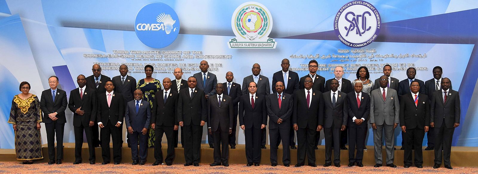 Cumbre de líderes africanos en Egipto