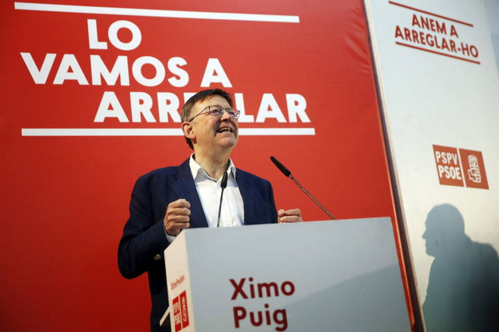 El secretario general del PSPV-PSOE y candidato a la Generalitat, Ximo Puig.