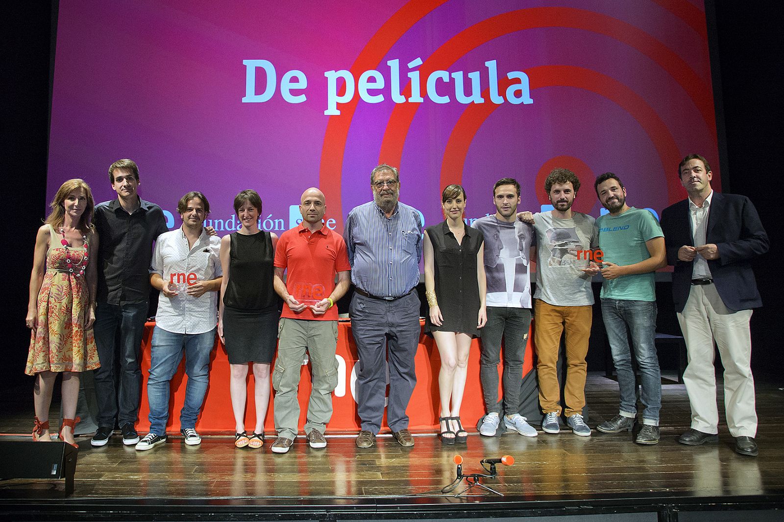 Galardonados en el Concurso de Cortos de RNE