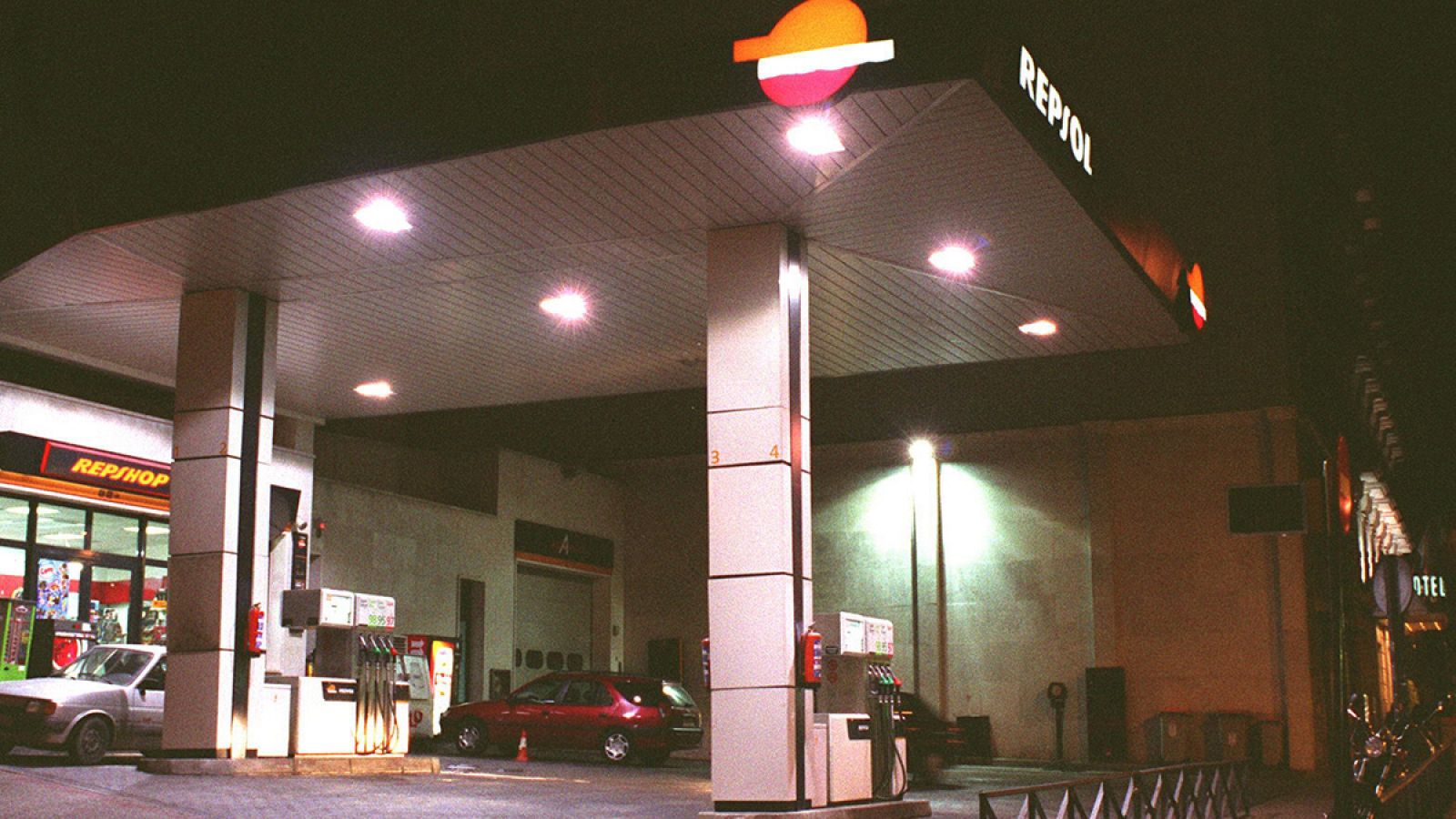 Una gasolinera de Repsol en Madrid en una imagen de archivo