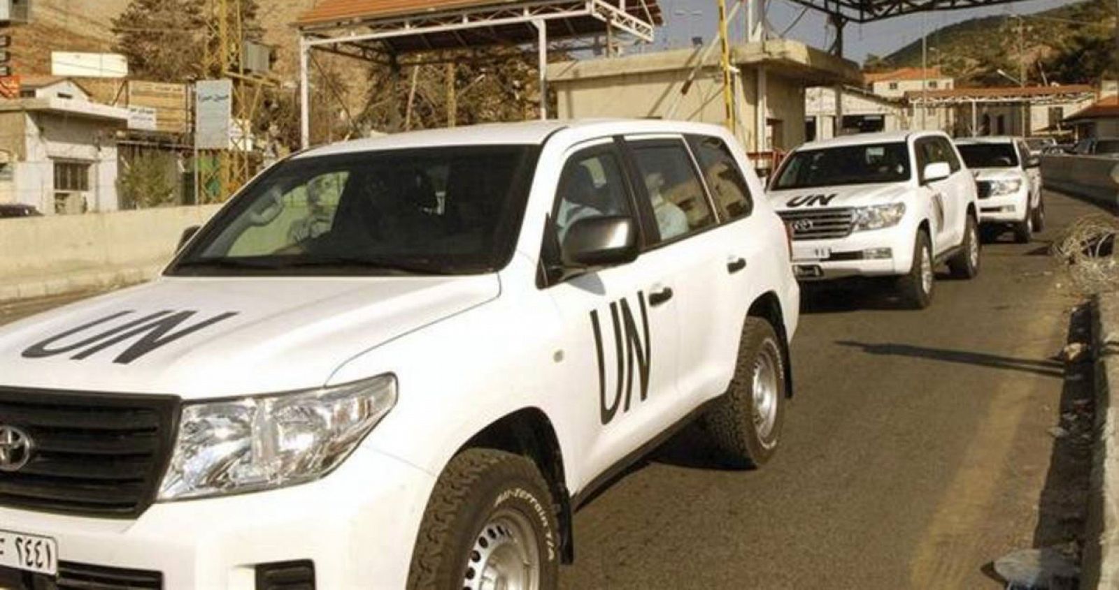 Imagen de archivo de un convoy de la ONU en Mali.
