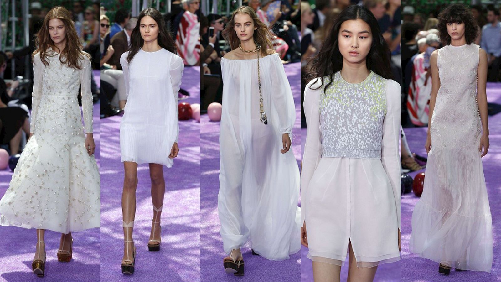 Una oda a la naturaliad. Desfile de Dior, alta costura, otoño e invierno 2015/16