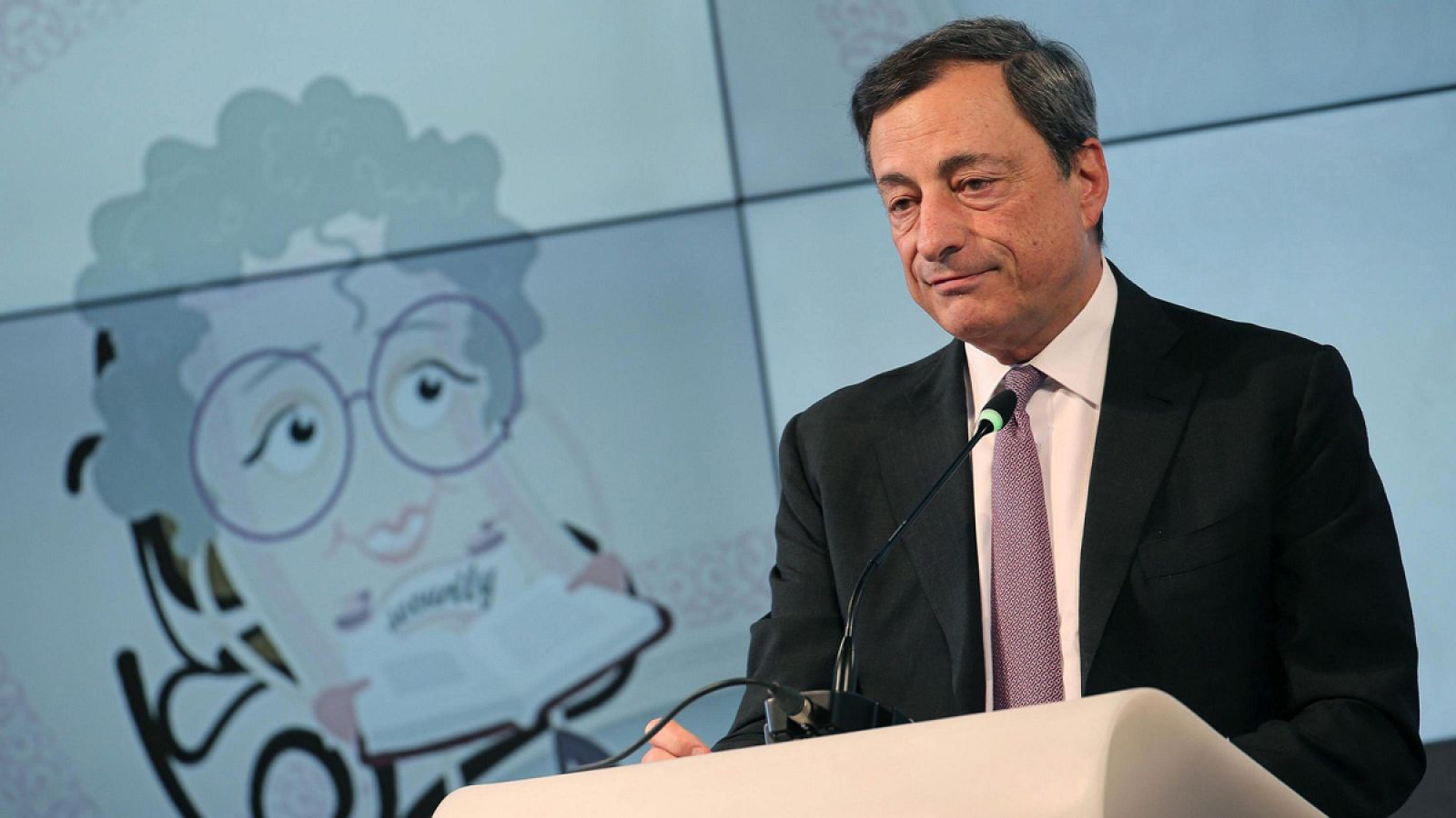 El presidente del Banco Central Europeo, Mario Draghi