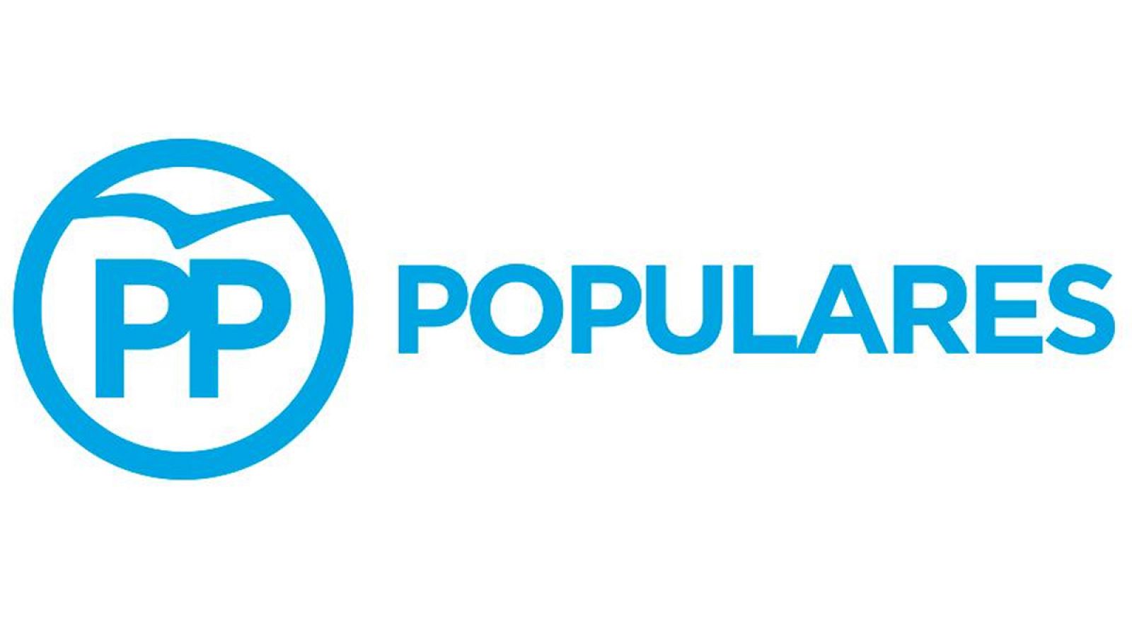El nuevo logotipo del PP, presentado este 9 de julio en Madrid.