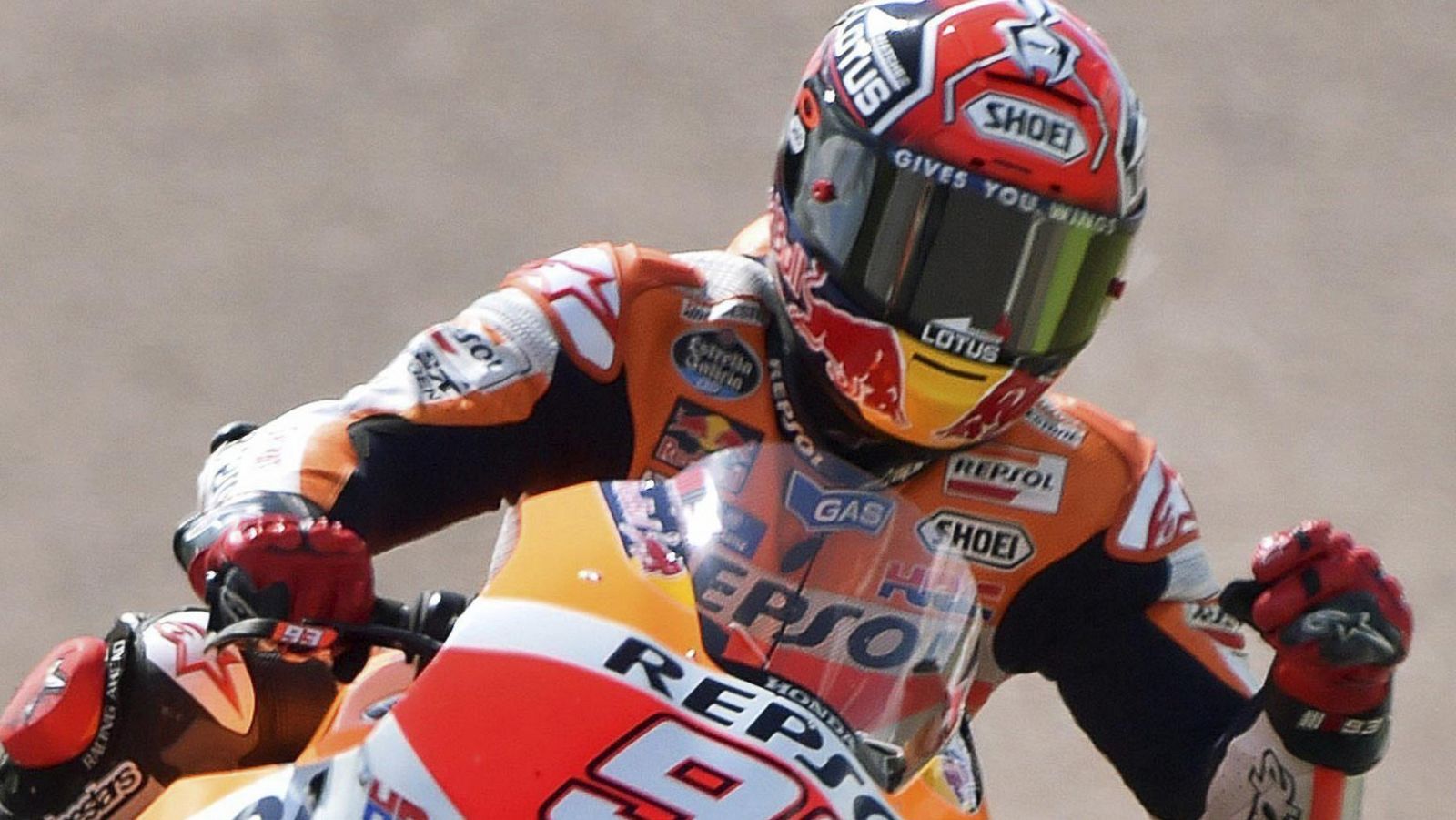 El español Marc Márquez, durante los entrenamientos de MotoGP en Alemania / EFE