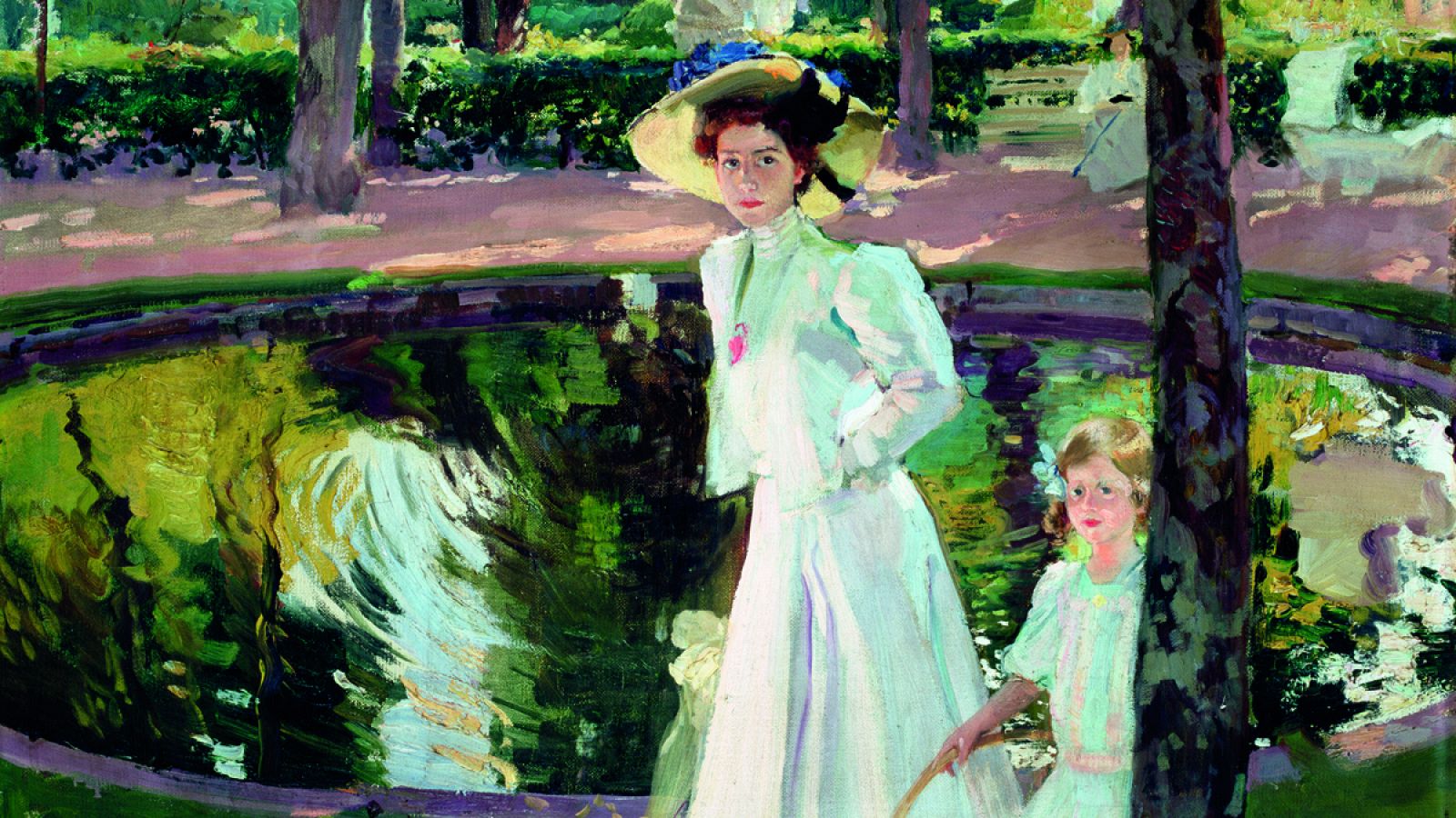 Joaquín Sorolla, "María en los jardines de La Granja", (1907) /Museo Sorolla