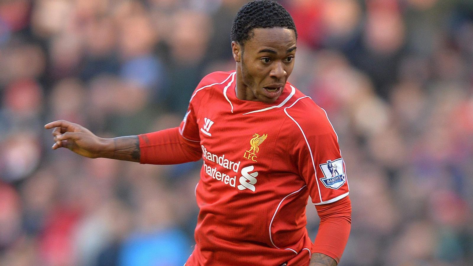 Imagen de Raheem Sterling en un partido con el Liverpool / EFE