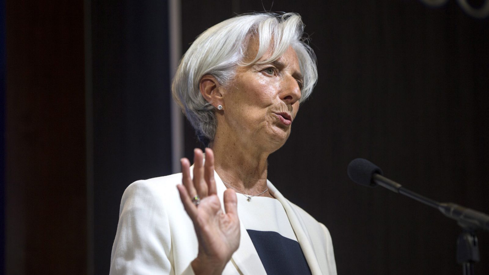 La directora gerente del FMI, Christine Lagarde, en una imagen de archivo.