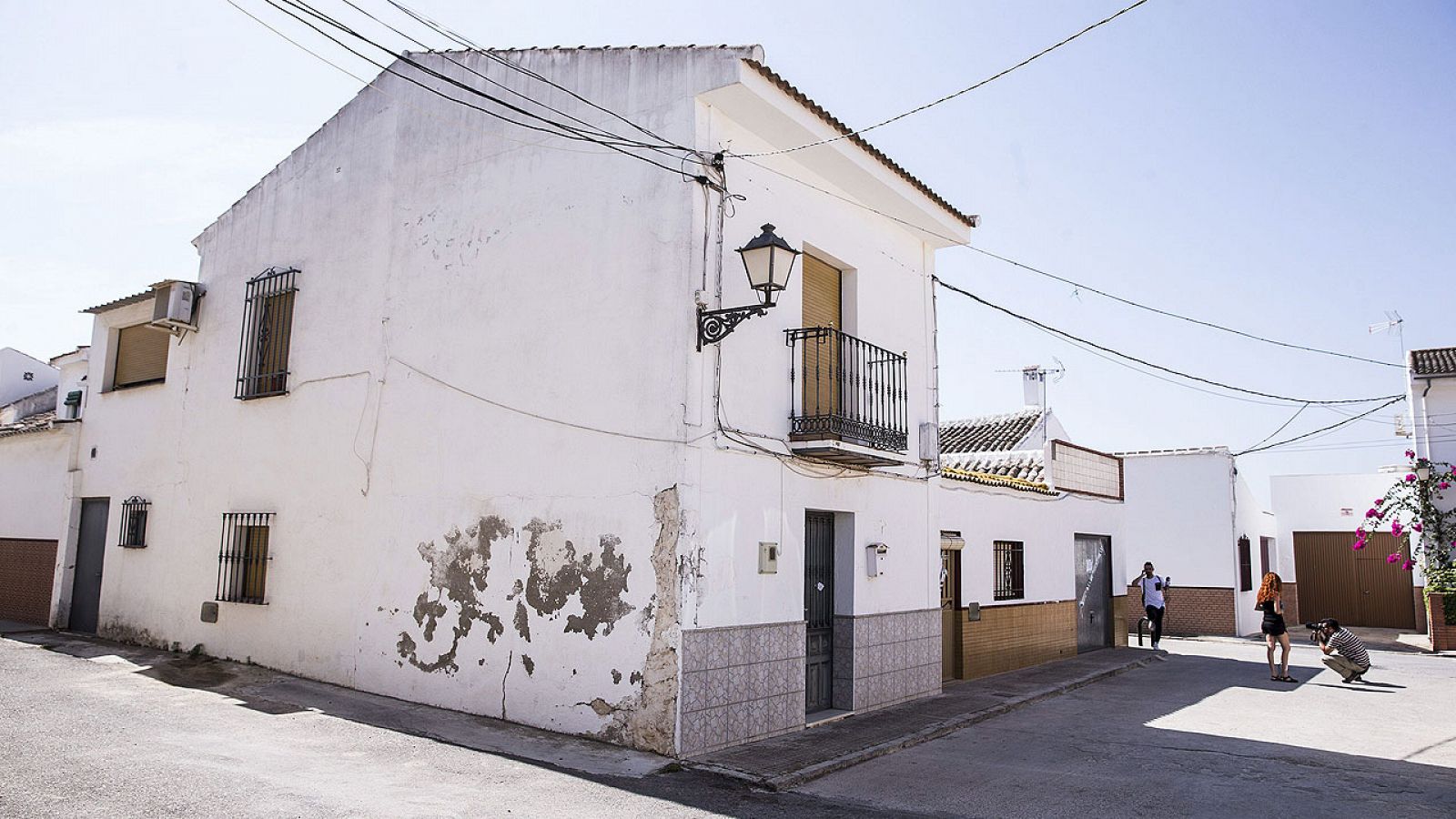 Vivienda en Mollina, Málaga, donde un hombre ha matado presuntamente a su pareja y luego se ha suicidado.