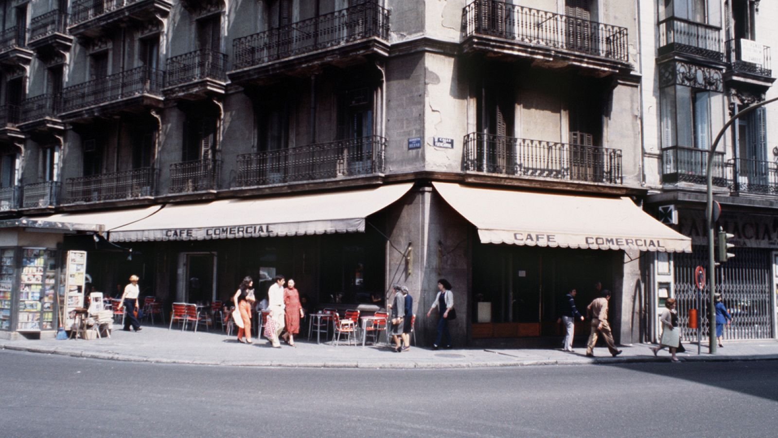 Imagen del Café Comercial de Madrid en 1982