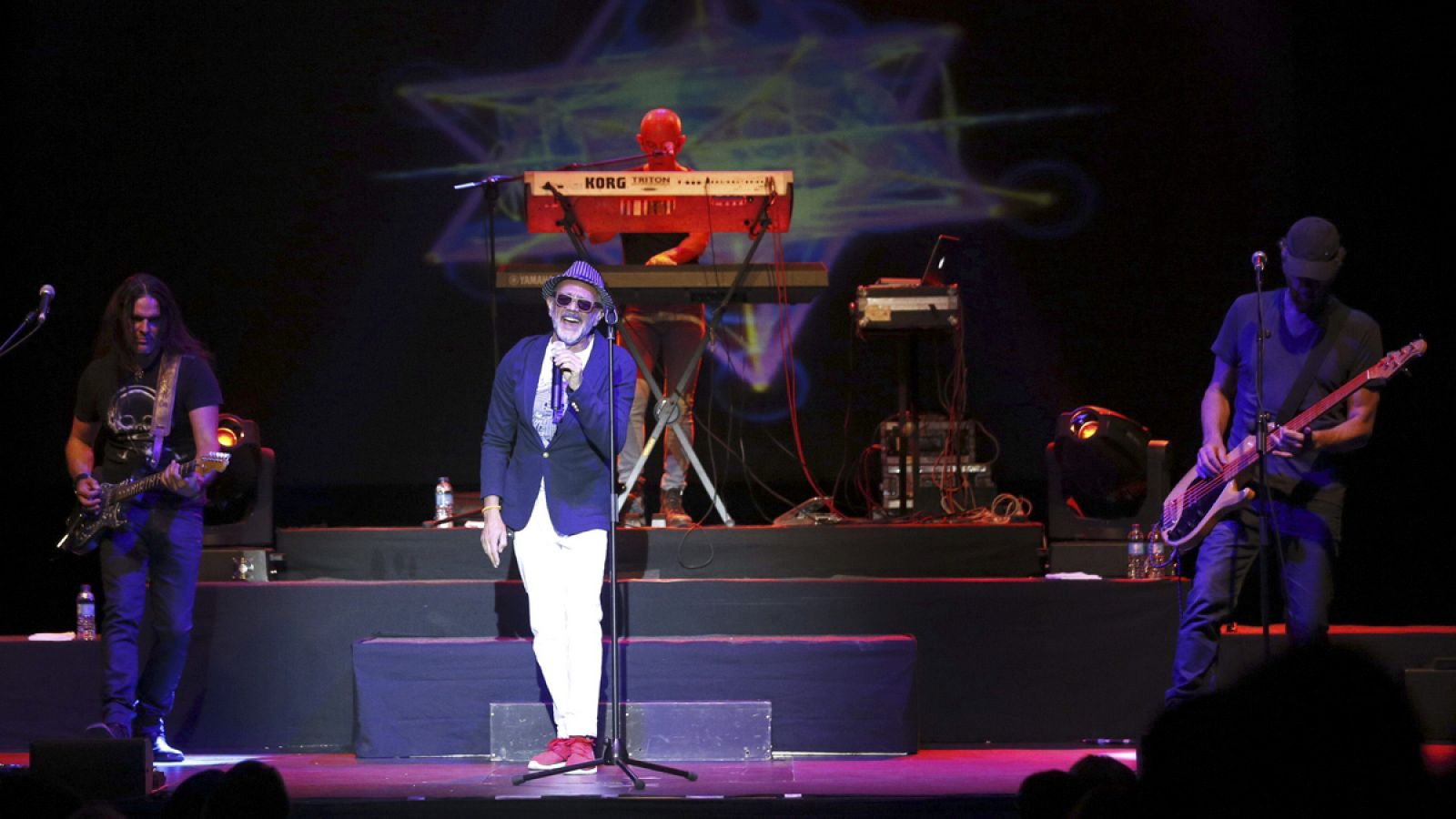 La Unión durante su concierto en el Teatro Circo Price (28-7-2015)