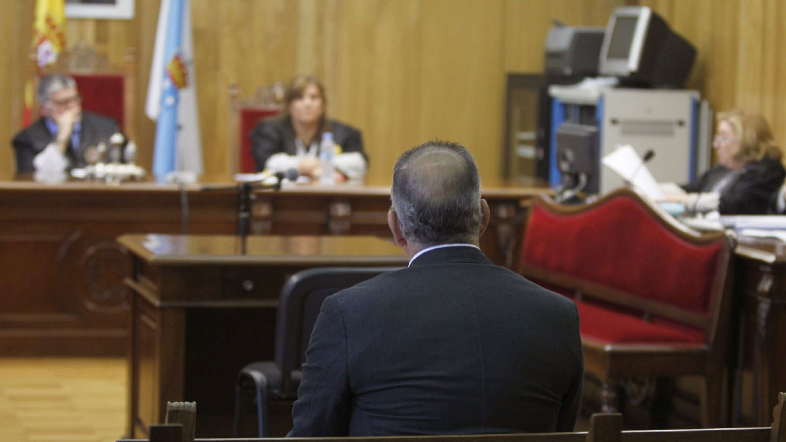 Imagen de un juicio en la Audiencia Provincial de Lugo