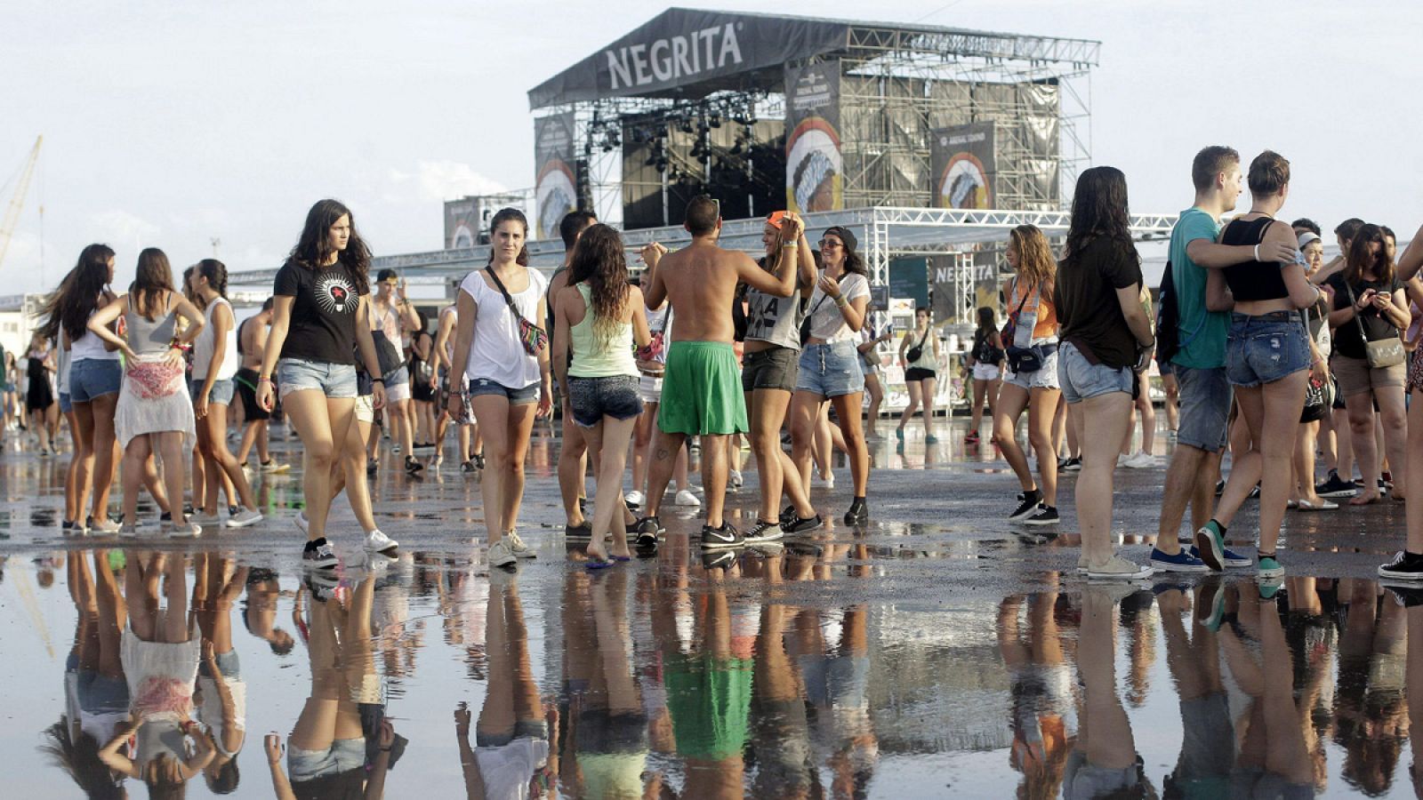 Consecuencias de las lluvias en el Festival Arenal Sound 2015 (30-07-2015)7-2015)